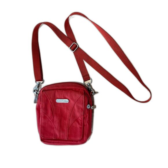 Baggallini Mini Crossbody Travel Bag Handsfree Nylon Card Slots Belt Bag - Picture 1 of 9